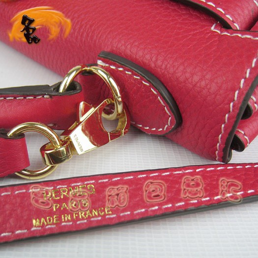 6108 Hermes Kelly 凱莉包 32cm 愛(ài)馬仕黑色荔枝紋女包 手提包 斜跨包 金扣