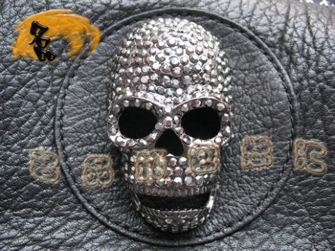 71121 托馬斯最新款 水鉆骷髏頭 時尚休閑女包 THOMAS WYLDE最新款手拿包