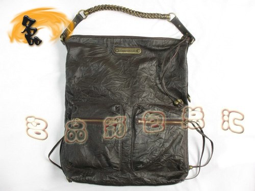 88022 THOMAS WYLDE 新款手提包 托馬斯深啡色骷髏頭時尚女士手袋