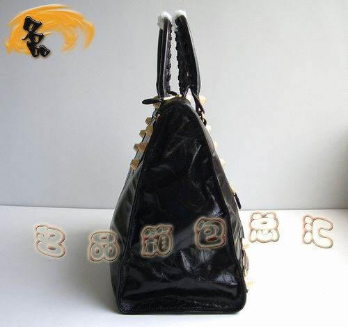 084334B 明星最愛款 BALENCIAGA巴黎世家 經典款機車包 時尚女包 手提包