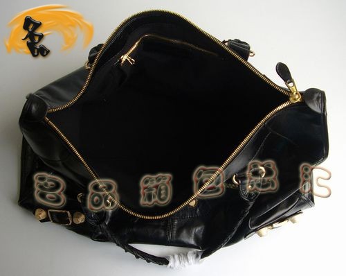 084334B 明星最愛款 BALENCIAGA巴黎世家 經典款機車包 時尚女包 手提包