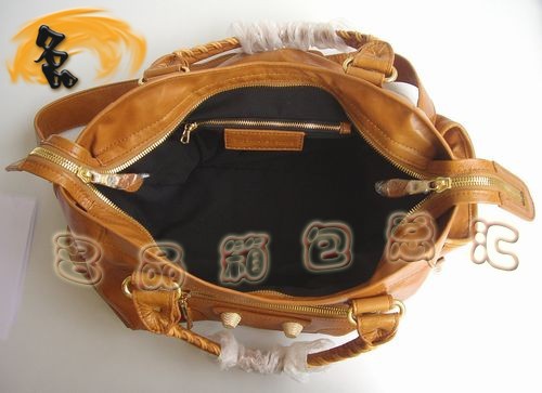 084338B 巴黎世家經典款機車包 BALENCIAGA牛皮斜挎包 時尚女士手提包