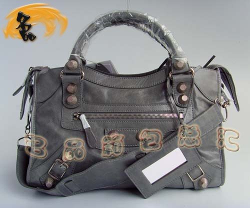 084332A 專柜品質 BALENCIAGA時尚休閑女士斜挎包 巴黎世家機車包 手提包