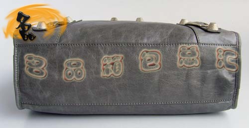 084332A 專柜品質 BALENCIAGA時尚休閑女士斜挎包 巴黎世家機車包 手提包