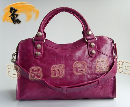 084332A BALENCIAGA新款手提包 BALENCIAGA經(jīng)典機(jī)車包 時(shí)尚休閑女士斜挎包