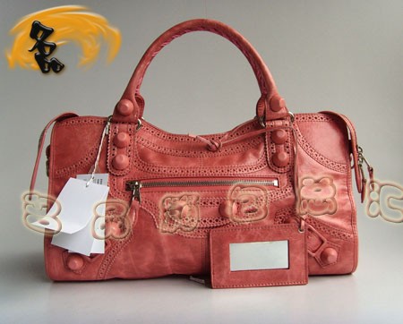 084828 熱賣新款 尚休閑女士斜挎包 BLENCIAGA機(jī)車包 巴黎世家花邊手提包