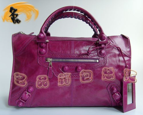 084824 超A時尚新款休閑女包 BLENCIAGA明星最愛款女士手提包 巴黎世家機車包