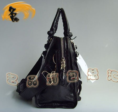 084832 超A1:1品質 時尚女士牛皮手提包 巴黎世家斜挎包 BLENCIAGA機車包