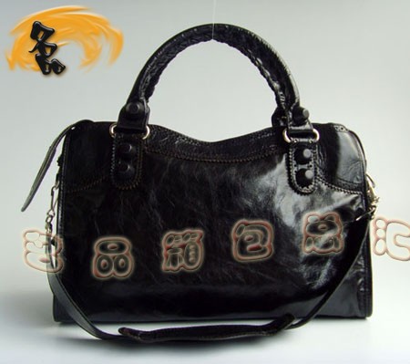 084832 超A1:1品質 時尚女士牛皮手提包 巴黎世家斜挎包 BLENCIAGA機車包