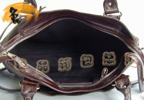 084832 專柜品質 BLENCIAGA時尚女士手提包 巴黎世家斜挎包 經典機車包