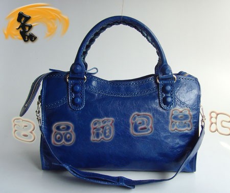 084832 明星最愛款 巴黎世家經典款機車包 斜挎包 BLENCIAGA 時尚女士手提包