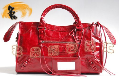 L084332 超A品質 BLENCIAGA機車包 BLENCIAGA時尚女士手提包 斜挎包