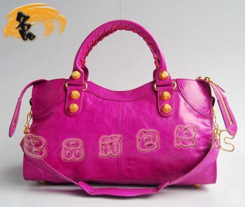 084328B 超A品質(zhì)時尚女包 BLENCIAGA/巴黎世家新款牛皮女士手提包 機車包