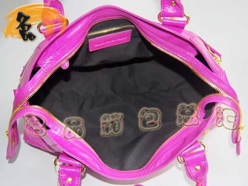 084328B 超A品質(zhì)時尚女包 BLENCIAGA/巴黎世家新款牛皮女士手提包 機車包