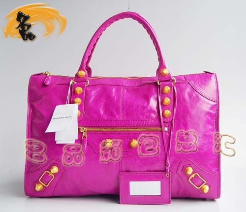 084334B 專柜品質 巴黎世家時尚牛皮女士手提包 新款女包 BLENCIAGA 機車包