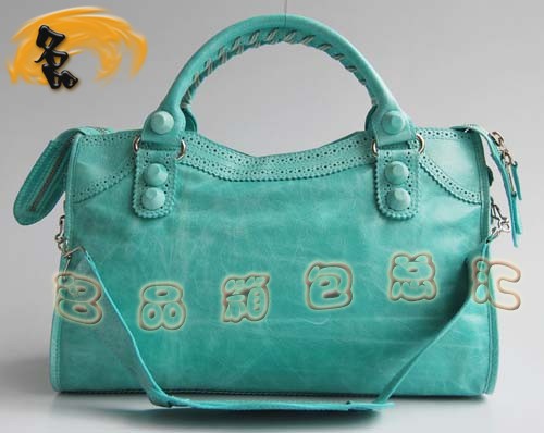 084832 BALENCIAGA斜挎包 BALENCIAGA超A 時尚女士手提包 巴黎世家機車包