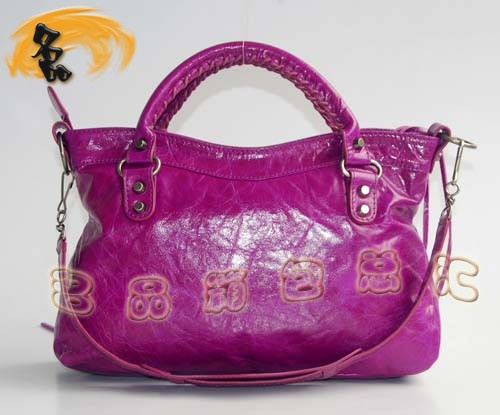 084331 熱賣新款時尚女士斜挎包 BALENCIAGA休閑手提包 巴黎世家經典機車包