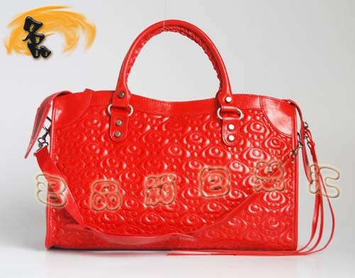 084932 專柜品質最新款牛皮時尚女士手提包 BALENCIAGA經典款機車包 斜挎包