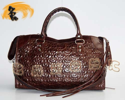 084932 巴黎世家超A時(shí)尚牛皮女士手提包 BALENCIAGA機(jī)車包 新款休閑斜挎包