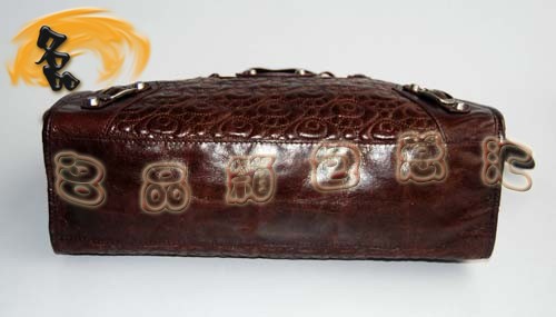 084932 巴黎世家超A時(shí)尚牛皮女士手提包 BALENCIAGA機(jī)車包 新款休閑斜挎包