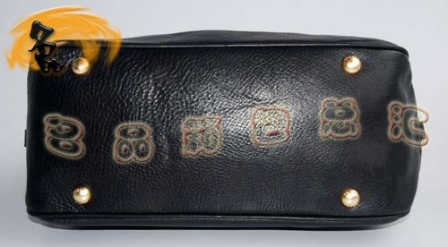 7991 熱銷Prada女包 Prada手提包 普拉達經典款牛皮休閑女包 黑色