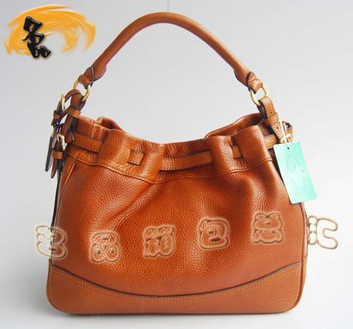 7991 熱銷Prada女包 Prada手提包 普拉達經典款牛皮休閑女包 淺啡色