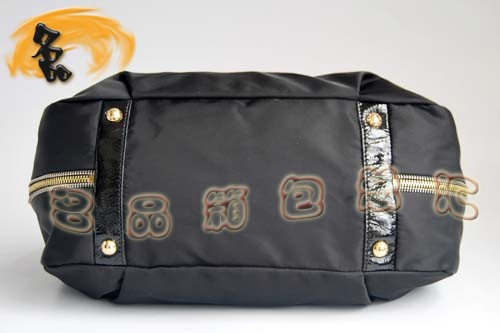 138501 Prada經典防雨布女包 普拉達帆布包 Prada單肩包 黑色