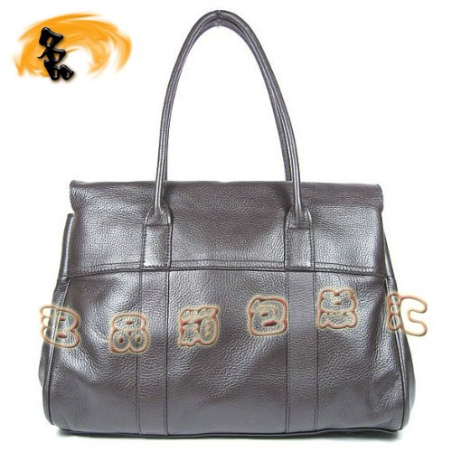 7803 瑪百莉最新廣告款 時尚女士手提包 Mulberry單肩包 Mulberry女包 深啡色