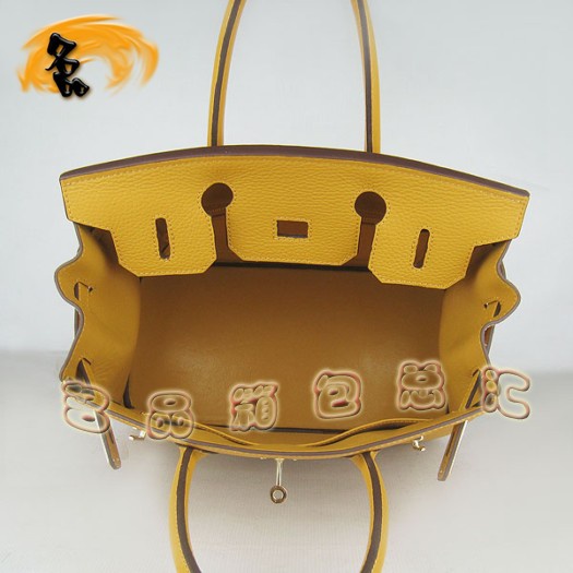 6088 Hermes 30 Birkin 手提包 Hermes Birkin 鉑金包 Hermes女包 黃色金扣