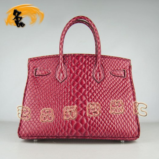 6088 1:1品質 Hermes最新款 魚紋手提包 Hermes Birkin 鉑金包 Hermes女包