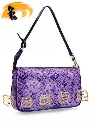 M93168 LV單肩包 LV新款沙灘系列小肩包 LV女包 LV太陽花沙灘包 紫色