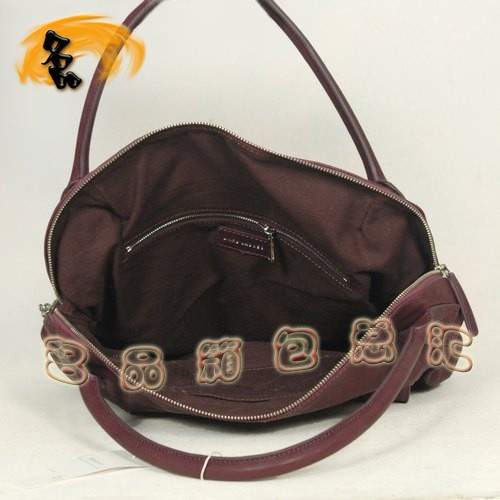 8387 熱賣暢銷女包 Marc Jacobs時尚手提女包 Marc Jacobs經典款 單肩包 紫紅色