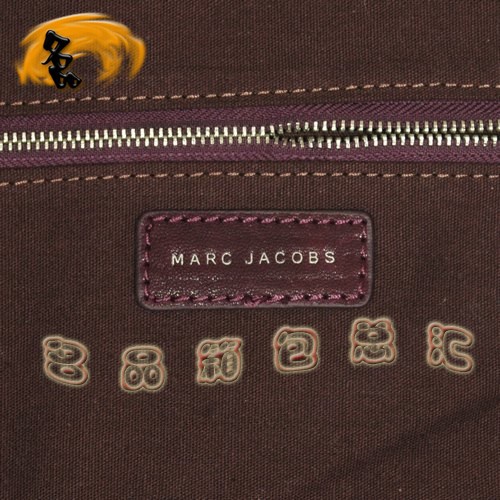 8387 熱賣暢銷女包 Marc Jacobs時尚手提女包 Marc Jacobs經典款 單肩包 紫紅色