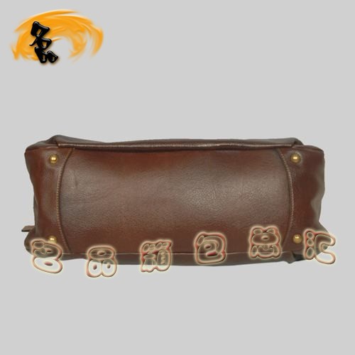 161833 Prada經典女包 普拉達絢麗時尚新款單肩女包 Prada斜挎包 黑配啡色