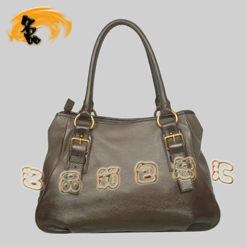 161834 Prada女包 普拉達(dá)絢麗時(shí)尚單肩女包 Prada斜挎包 深啡色