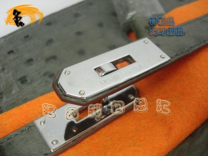 00378 進口高檔鴕鳥皮手提包 Hermes Birkin 鉑金包 Hermes 女包 專業訂制品 實時報價