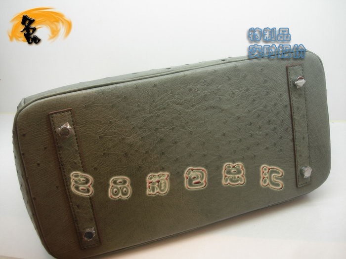 00378 進口高檔鴕鳥皮手提包 Hermes Birkin 鉑金包 Hermes 女包 專業訂制品 實時報價