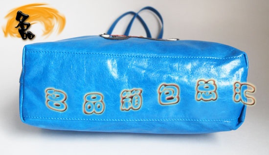 29165 Prada最新款 普拉達牛皮女士卡通單肩包 Prada手提包 一比一品質 藍色