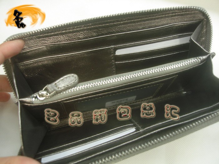 08621 Bottega Veneta經典款羊皮編織女包 Bottega Veneta時尚女士長款錢包 古銀色