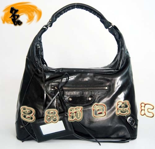 084608 Balenciaga單肩包 巴黎世家經(jīng)典時(shí)尚休閑女包 Balenciaga手提包 黑色