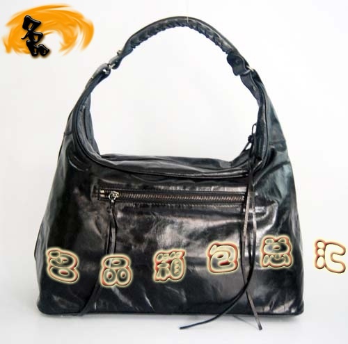 084608 Balenciaga單肩包 巴黎世家經(jīng)典時(shí)尚休閑女包 Balenciaga手提包 黑色
