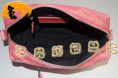 084611 Balenciaga手拿包 進(jìn)口牛皮時(shí)尚女士手包 巴黎世家女包 手抓包 粉紅色