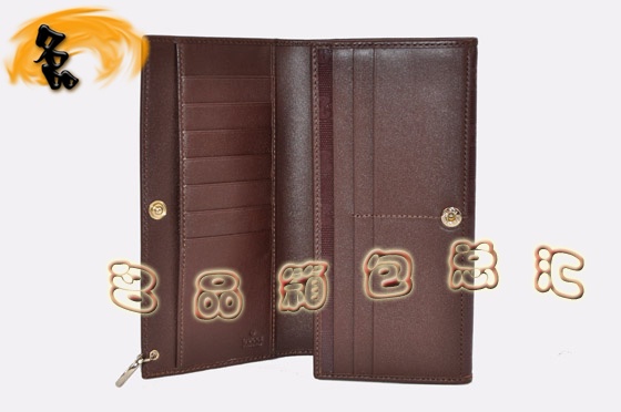 212109 古奇錢(qián)包 Gucci最新款 Gucci雙G防水面料女士錢(qián)包 Gucci長(zhǎng)款錢(qián)夾 啡色