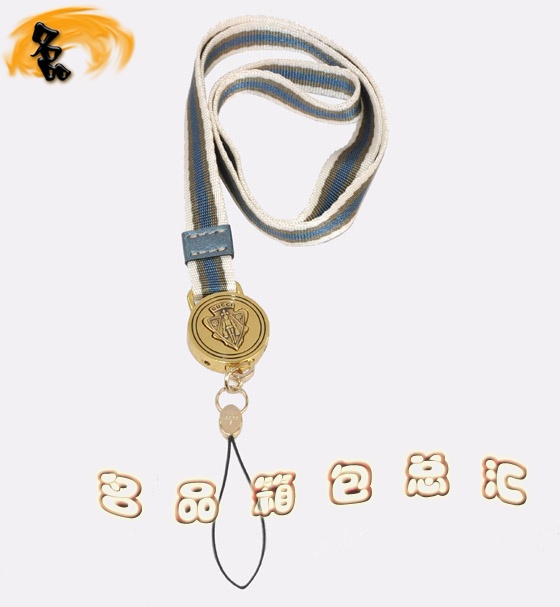 224076 Gucci手機鏈 古奇最新款掛件 Gucci手機掛飾 Gucci飾品 織帶 淺藍色
