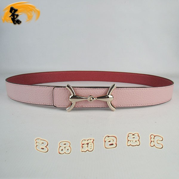 349 最新款?lèi)?ài)馬仕皮帶 Hermes皮帶 Hermes腰帶 鴕鳥(niǎo)紋桃紅配紅 金扣3cm