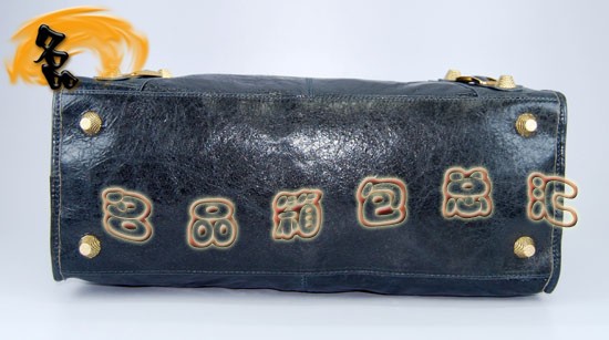 084324B Balenciaga女包 手提包 巴黎世家手提包 進(jìn)口羊皮時(shí)尚休閑女包 深灰色