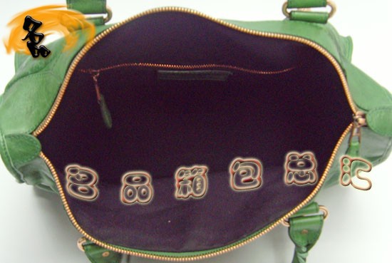 084324B Balenciaga女包 手提包 巴黎世家手提包 進口羊皮時尚休閑女包 綠色