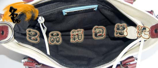 084331 Balenciaga手提包 巴黎世家女包 進(jìn)口牛皮經(jīng)典時(shí)尚女包 藍(lán)杏駝色