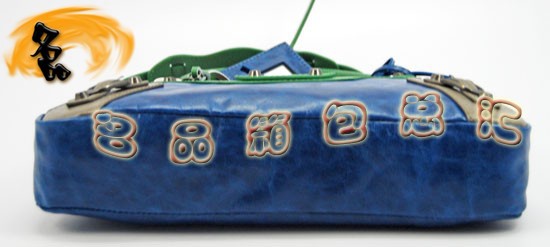 084331 巴黎世家手提包 Balenciaga女包 進(jìn)口牛皮經(jīng)典時(shí)尚女包 藍(lán)紅綠色