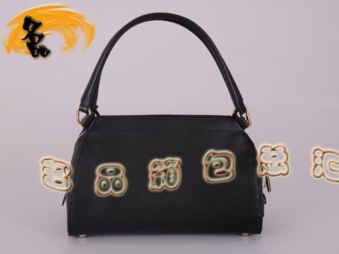 BR4418 Prada單肩包 普拉達手提包 進口頭層牛皮女包 新款女士休閑包 黑色